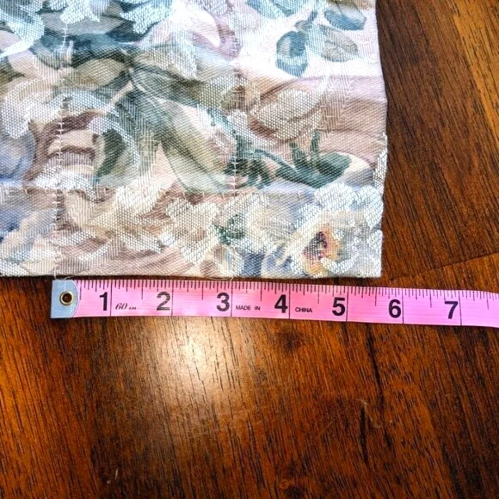 Floral Curtain Valance 80.5